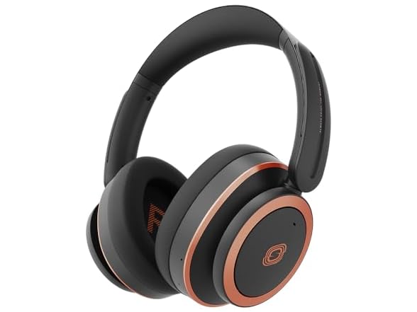 Unbktom Over Ear Headphones w/ Microphone 76H Playtime
