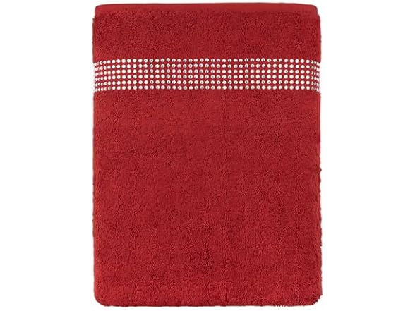 Sparkles Home Stripe Bath Towel, 100% Turkish Cotton