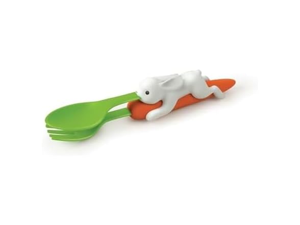 SNACK RABBIT Nesting Kids Utensils