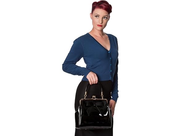 Banned Dancing Days American Vintage Rockabilly Retro 50s Top Handle Bag Handbag - ( )