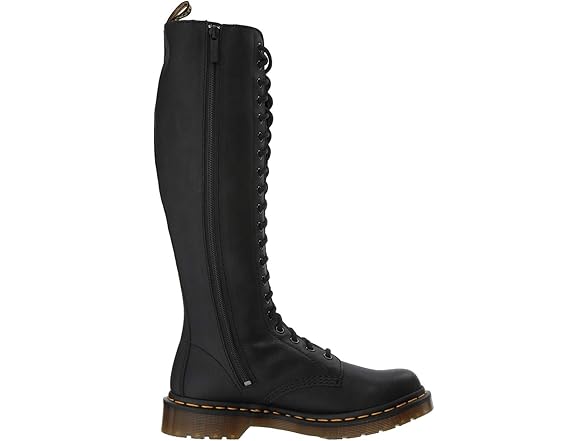 Dr. Martens 1B60 20-Eye Zip Boot Black