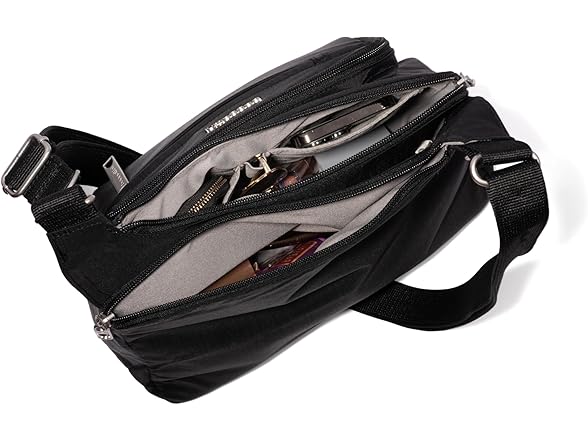Baggallini Securtex AntiTheft Crossover Crossbody Bag
