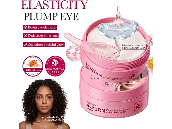 Caewous PDRN Pink Collagen Eye Patches