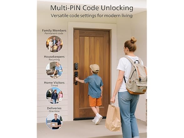 Philips Wi-Fi Smart Door Lock Deadbolt with Handle Set