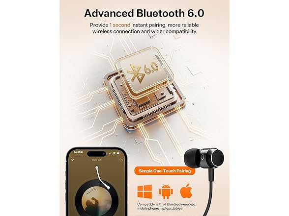 Toztnix Neckband Bluetooth Headphones