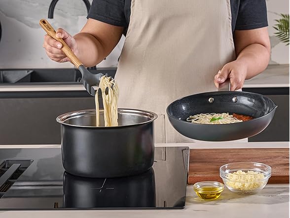 Zyliss Spaghetti Server Oak Wood 