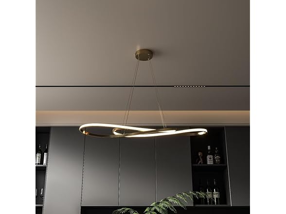 Afaoel Modern LED Dimmer Chandelier | 40in