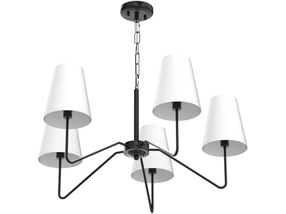 Bosceos 5-Light Modern Chandelier