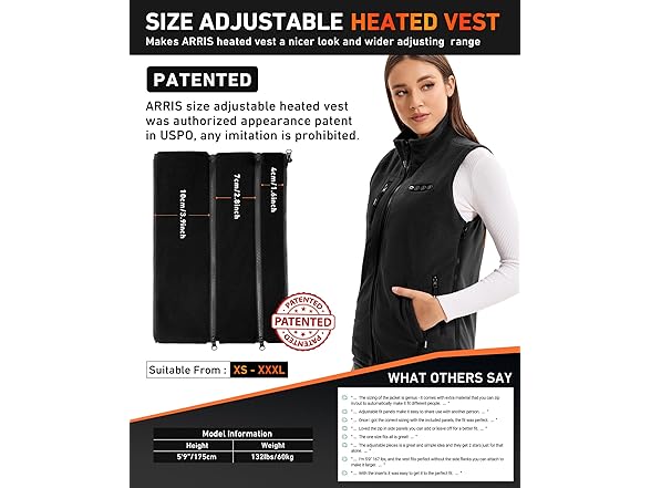 ARRIS Fleece Heated Vest