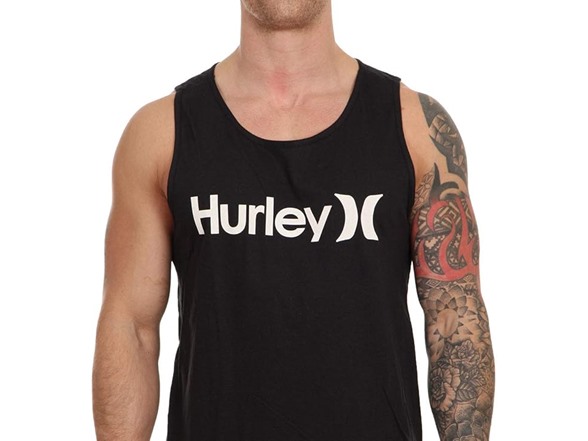 Hurley Men's One & Only Graphic Tank Top