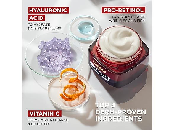 L'Oreal Paris Revitalift Triple Power Anti-Aging Face Moisturizer