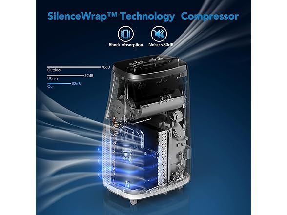 Garvee 14000 BTU Portable Air Conditioner, 3 in