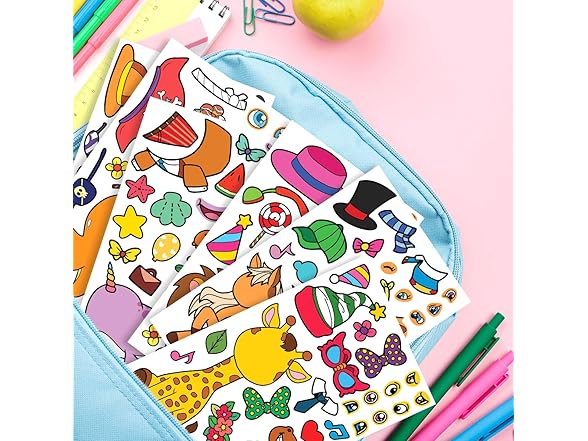 BOGIKI Make Your Own Animal Stickers