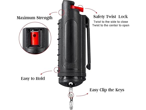(7 Pack) OC Gel Pepper Spray | 32 Bursts 2.0%