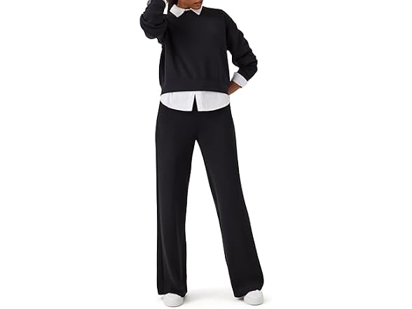 Spanx Women (L) Airessentials Wide Leg Pant