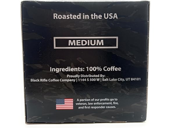 Black Rifle Just Black Pods, 12ct