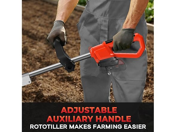 TREXEEN Cordless Tiller Cultivator