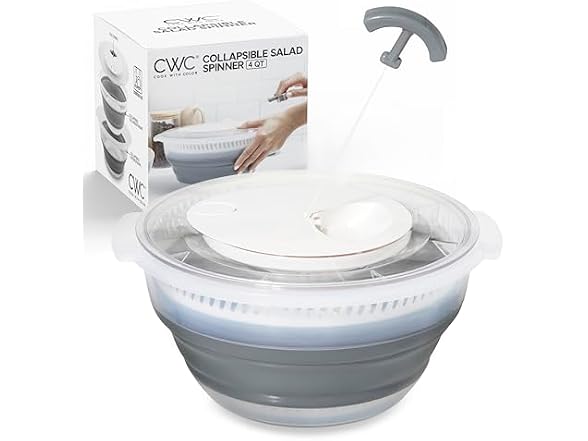 Collapsible Salad Spinner
