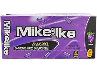 $8.99, Was $14.99, 40% Off! Mike and Ike Jolly Joes .78 oz Pouches (24-Pack) dealfomo