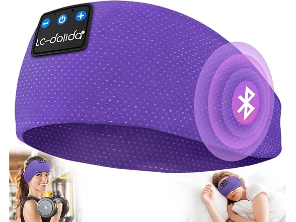LC-dolida BT 5.4 Headband Sleep Phones