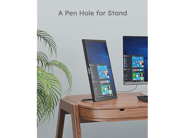 BOIFUN Portable Monitor - 15.6'' USB C HDMI