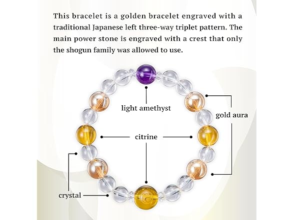 Japan Bracelet Lucky Charm Citrine