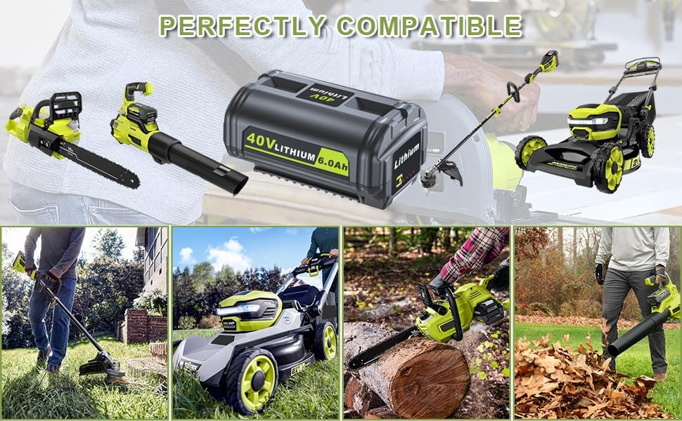 Simple Plus+ Replacement Battery Ryobi 40V 6Ah 2pk - Gallery 11