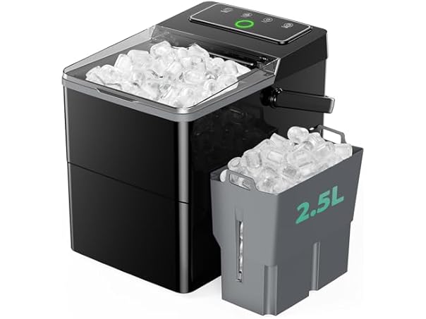 $49.99, Was $89.99, 44% Off! Totnz Boost Ice Maker with 2.5L Expanding Ice Basket dealfomo