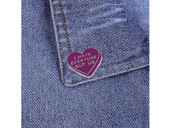 yangjinyu l Hate Everyone But Us Pin