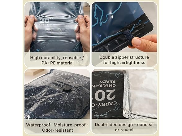 Generic 18 Pack Vacuum Seal Bags