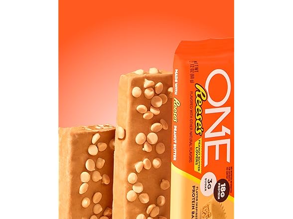 12Ct ONE Protein Bars, Reese's Peanut Butter Lovers