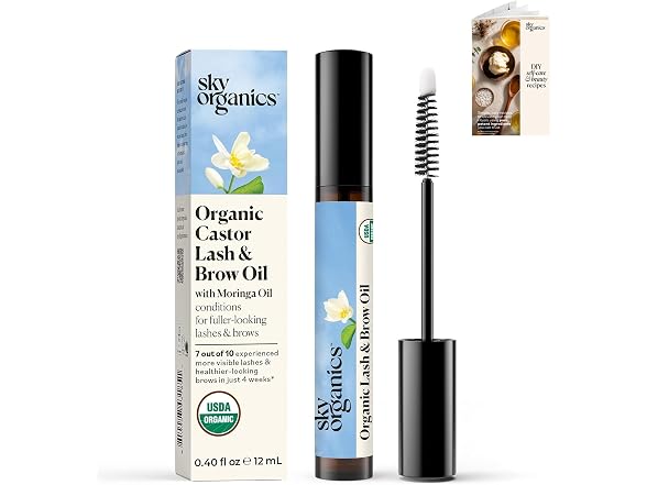 Sky Organics Castor Oil Lash and Brow Serum