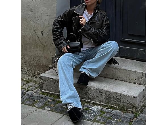 Women's Slippers Platform Mini Boots