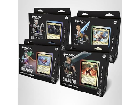 Magic: The Gathering - Final Fantasy Commander Deck Bundle