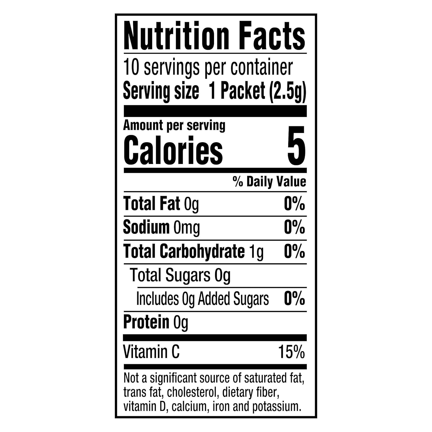 10Ct Crystal Light Sugar-Free Peach Mango Drink Mix - Gallery 7