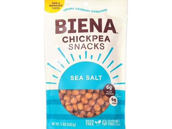 BIENA Chickpea Snacks Sea Salt