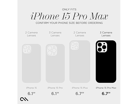 Case-Mate Clear iPhone Max Tough Case