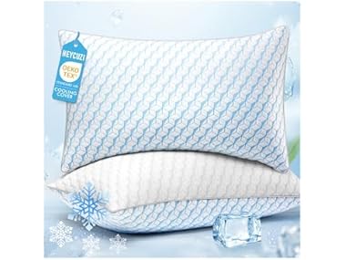 $32.99, Was $135, 75% Off! HEYCUZI Cooling Bed Pillows Queen Size dealfomo