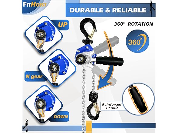 Mini Chain Hoist 1/2 Ton