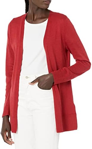 Amazon Essentials Womens Lightweight Open Front Cardigan Sweater
