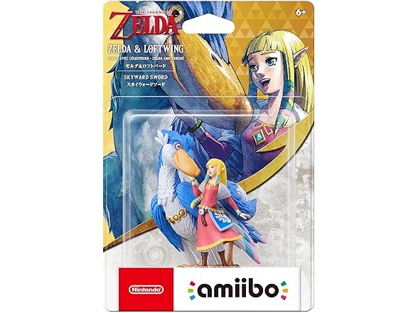 Nintendo Nintendo Amiibo Zelda & Loftwing The Leg