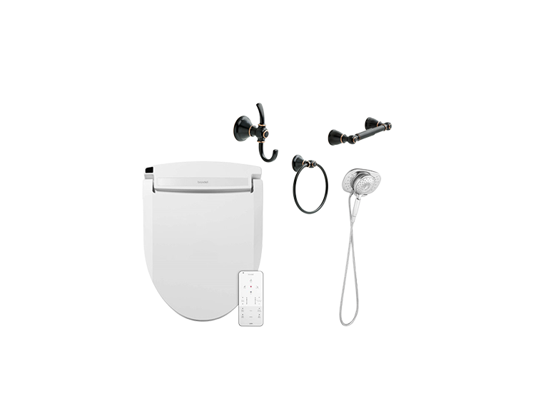 Bathroom Remodel: Brondell Bidet, Faucets, & More!