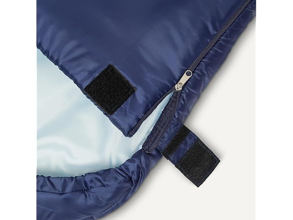 Amazon Basics 35F Sleeping Bag - Navy Blue
