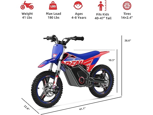 RFN SX-E350 36V Electric-Dirt-Bike