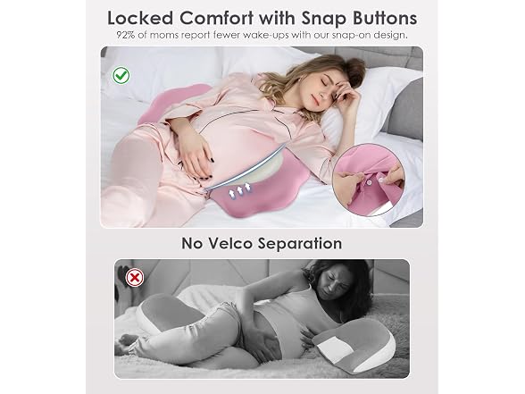 DONAMA Memory Foam Maternity Pillow Support