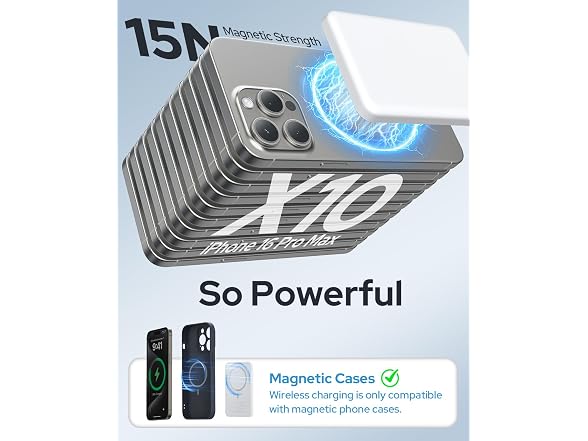 TRKOY for Magsafe Portable Charger White