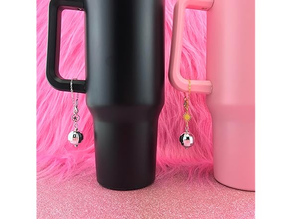 SlowVibes Stars Sun Disco Ball Charms