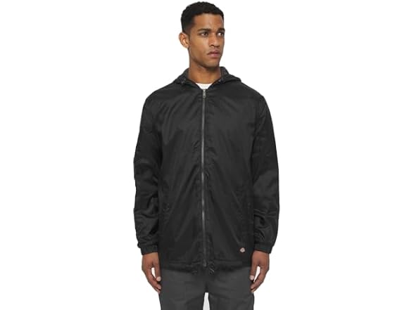 Dickies Mens Fleece Lined Hooded Jacket