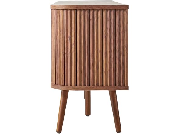 JONATHAN Y Damien 70 Curved TV Stand