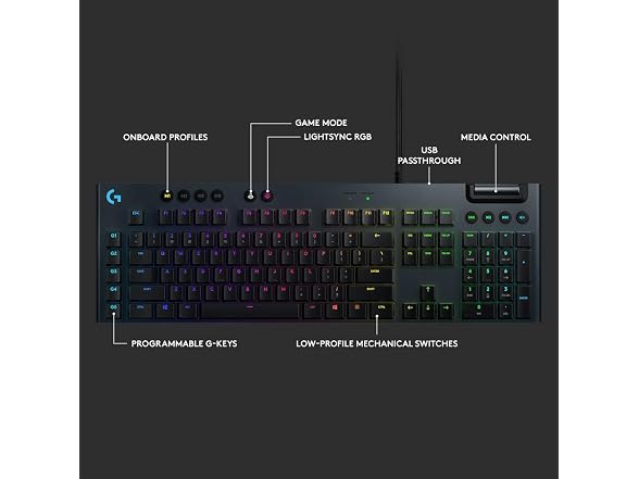 Logitech G815 LIGHTSYNC RGB Mechanical Keyboard